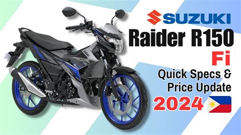 raider 150 fi 2024 price philippines|Suzuki Raider R150 2024, Philippines Price, Specs.